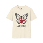 Butterfly Fitness Logo T-Shirt — "3piece" Silhouette Gym Tee