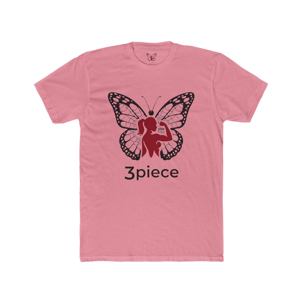 Butterfly Fitness Tee — "3piece" Motivational Gym Shirt