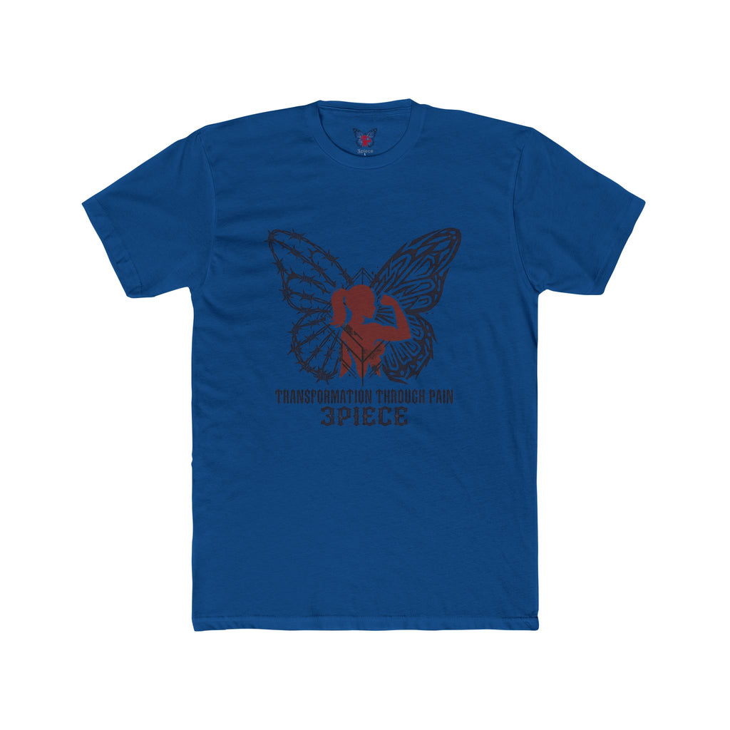 Butterfly Transformation Tee — "Transformation Through Pain" Graphic T-Shirt