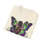 Butterfly Warrior T‑Shirt — '3piece' Gothic Fairy Graphic