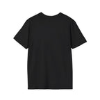 Panther Half-Face Tee — Fierce Panther Hiding Behind Gate