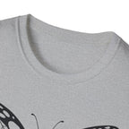 Butterfly Fitness Logo T-Shirt — "3piece" Silhouette Gym Tee