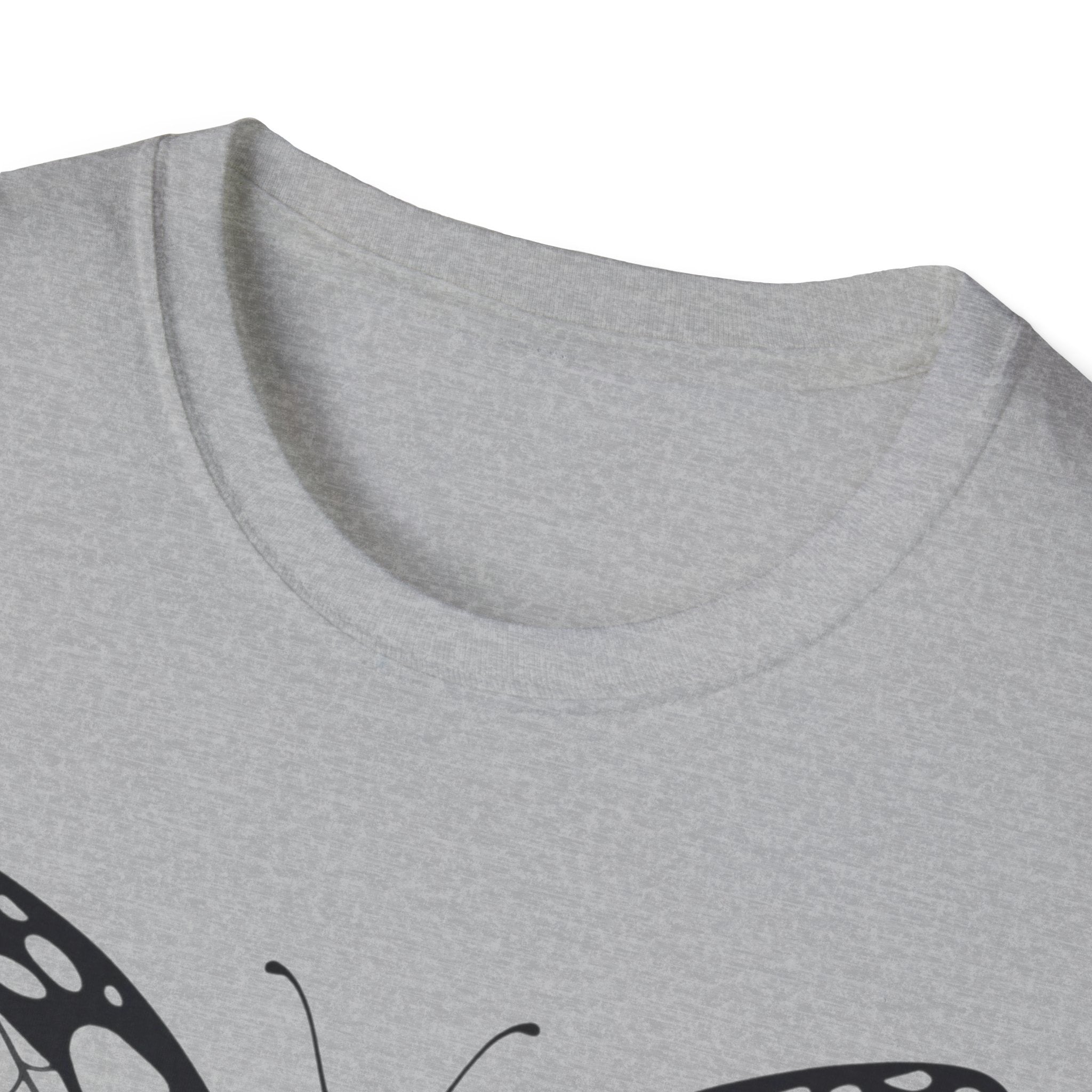 Butterfly Fitness Logo T-Shirt — "3piece" Silhouette Gym Tee