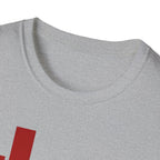Panther Half-Face Tee — Fierce Panther Hiding Behind Gate