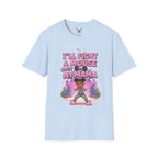 I'll Fight a Mouse 'Bout My Mama T-Shirt — Cute Protective Mom/Daughter Graphic Tee