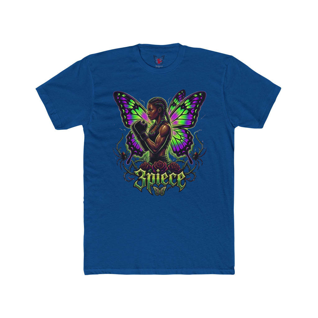 3Piece — Purple Green Butterfly Tee