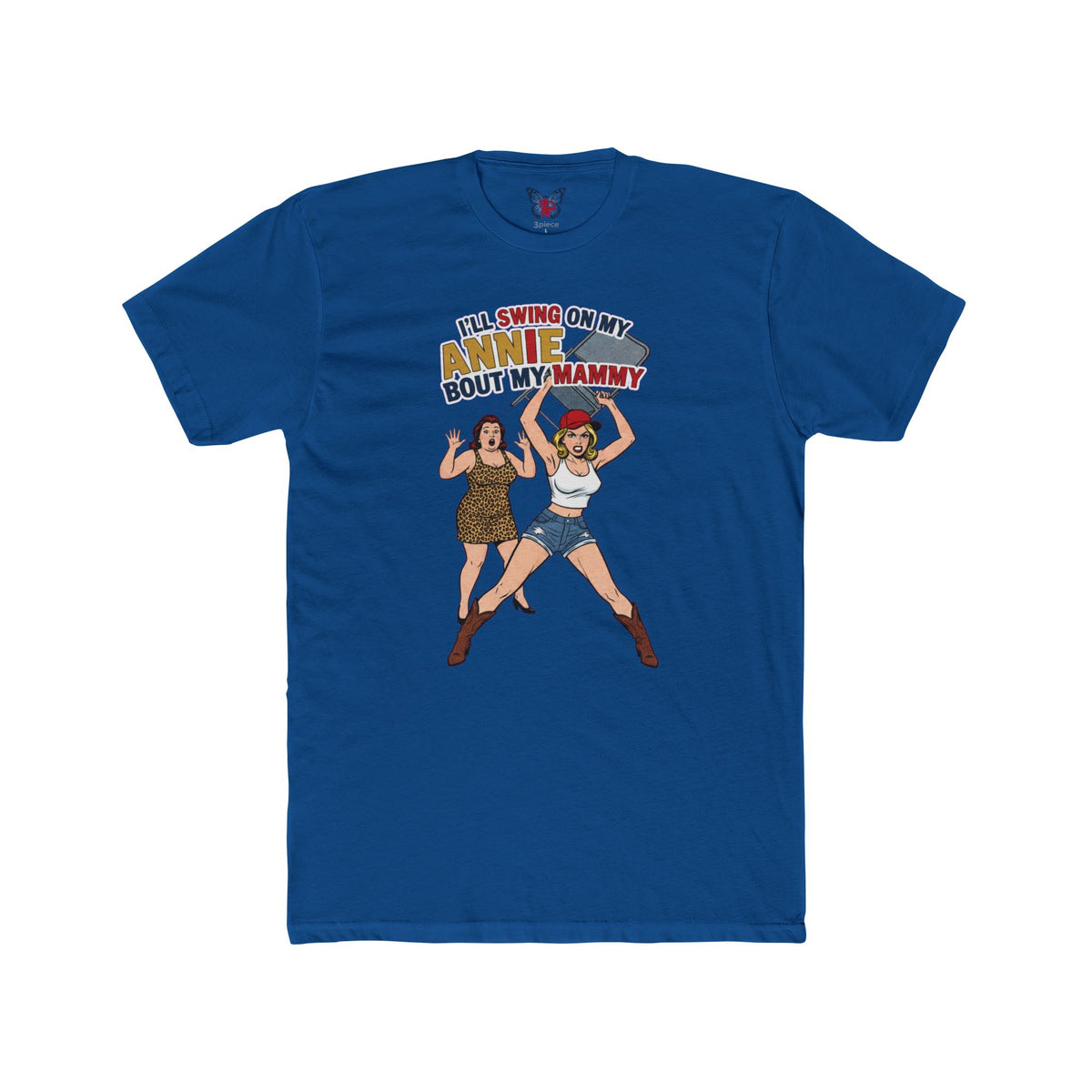 Country Cowgirl Graphic Tee — "I’ll Swing on My Annie 'Bout My Mammy" Vintage Western Shirt