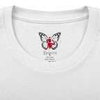 3Piece — Purple Green Butterfly Tee