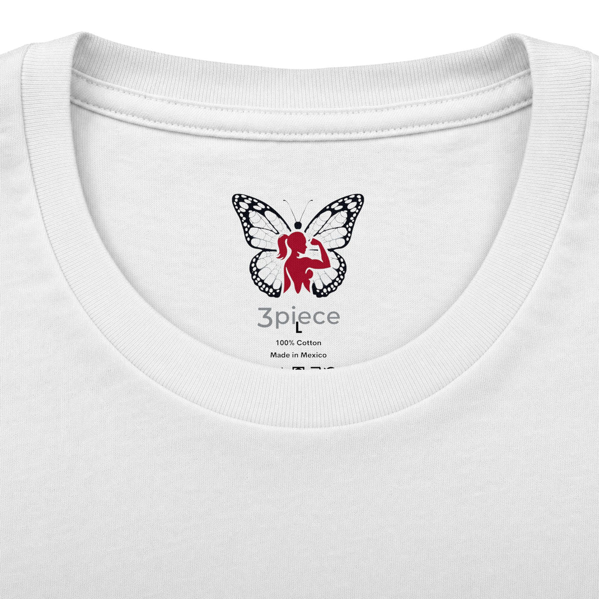 3Piece — Purple Green Butterfly Tee