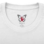 Butterfly Rebel Tee — "SYSTEM OVERRIDE // 3PIECE" Graphic Shirt