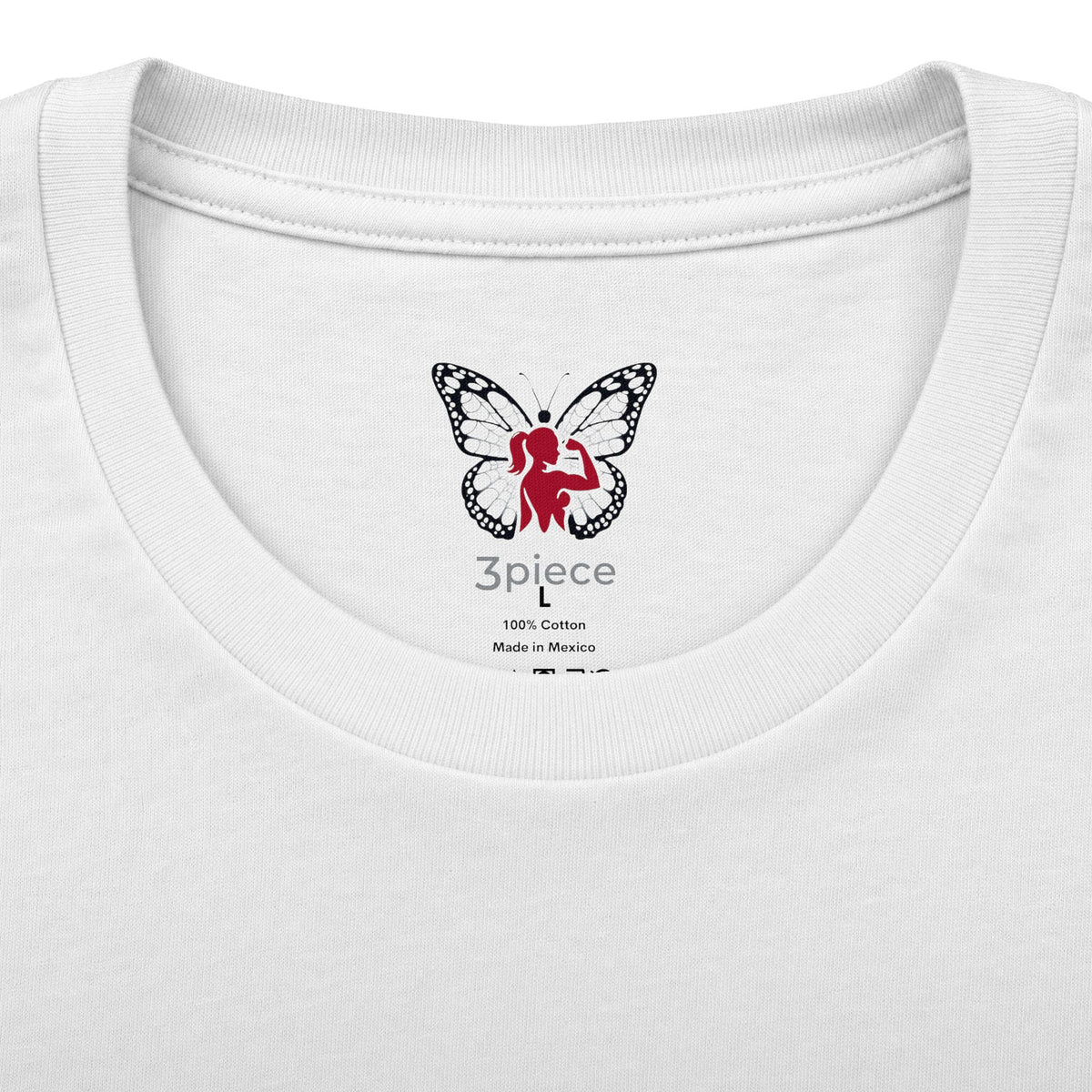 Butterfly Rebel Tee — "SYSTEM OVERRIDE // 3PIECE" Graphic Shirt