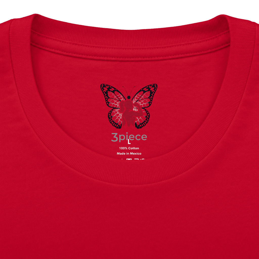 3Piece — Purple Green Butterfly Tee