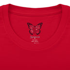 3Piece — Purple Green Butterfly Tee