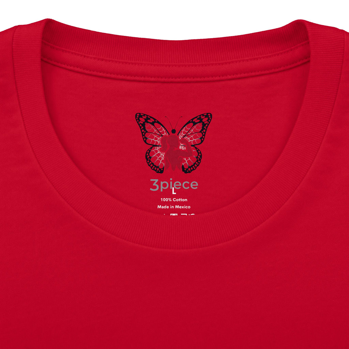 3Piece — Purple Green Butterfly Tee