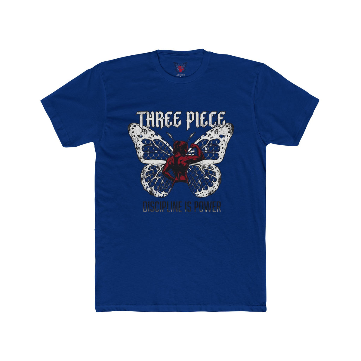 Three Piece "Discipline Is Power" Tee