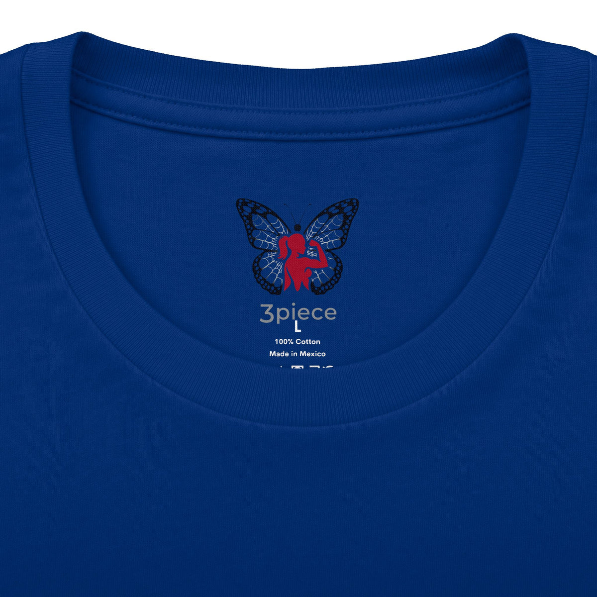 Butterfly Rebel Tee — "SYSTEM OVERRIDE // 3PIECE" Graphic Shirt