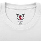 Retro Arcade Butterfly Tee — “3PIECE Life Ain't No Game” Graphic T-Shirt