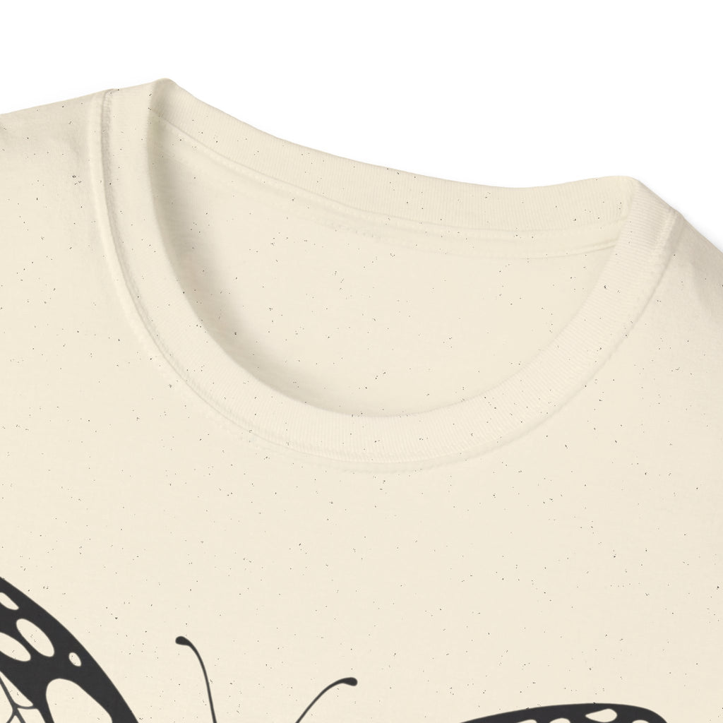 Butterfly Fitness Logo T-Shirt — "3piece" Silhouette Gym Tee