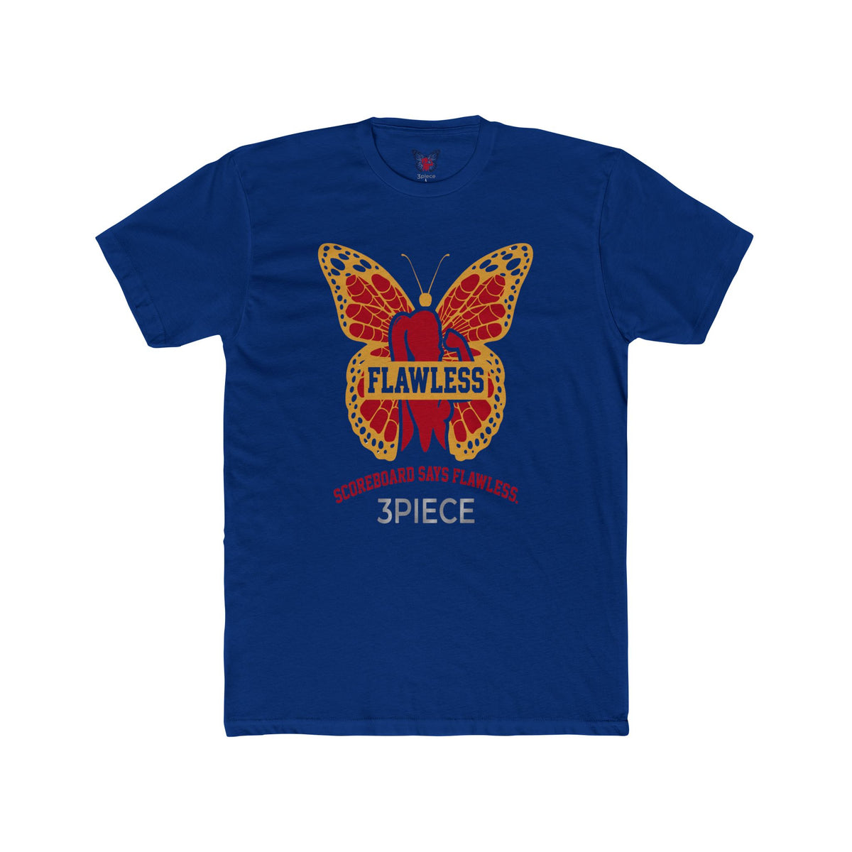 Flawless Butterfly Tee — Vintage Graphic Cotton Crewneck