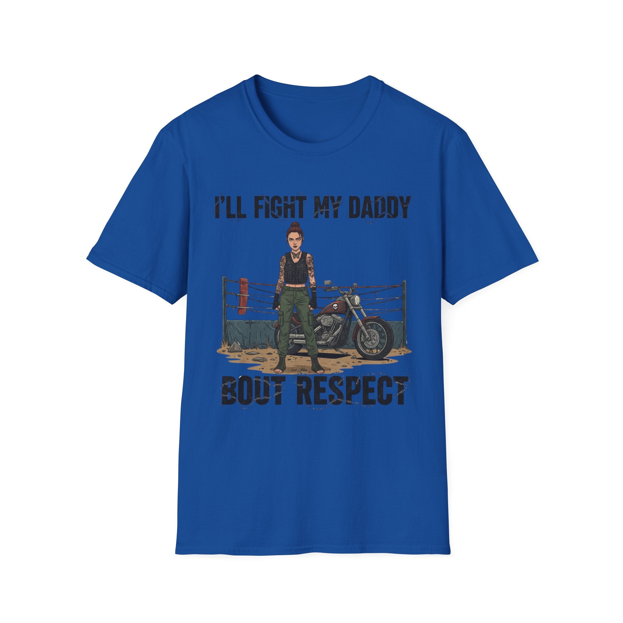 I'll Fight My Daddy T-Shirt — Funny Protective Daughter Graphic Tee