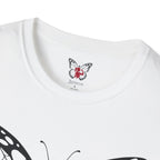 Butterfly Fitness Logo T-Shirt — "3piece" Silhouette Gym Tee
