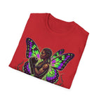 Butterfly Warrior T‑Shirt — '3piece' Gothic Fairy Graphic
