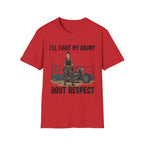 I'll Fight My Daddy T-Shirt — Funny Protective Daughter Graphic Tee