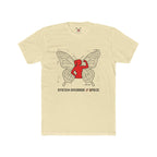 Butterfly Rebel Tee — "SYSTEM OVERRIDE // 3PIECE" Graphic Shirt