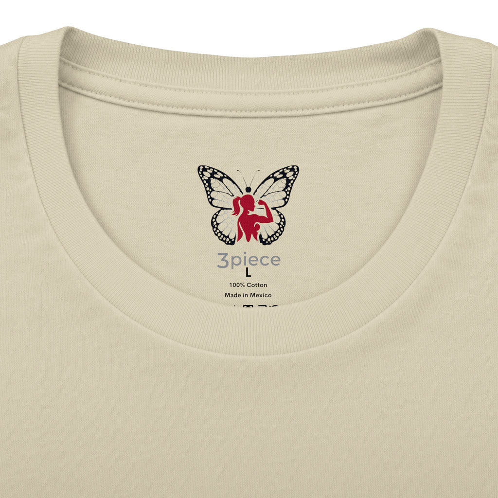 Butterfly Fitness Tee — "3piece" Motivational Gym Shirt