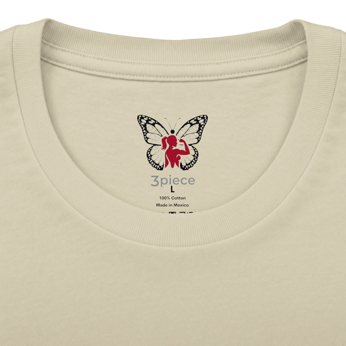 Butterfly Fitness Tee — "3piece" Motivational Gym Shirt