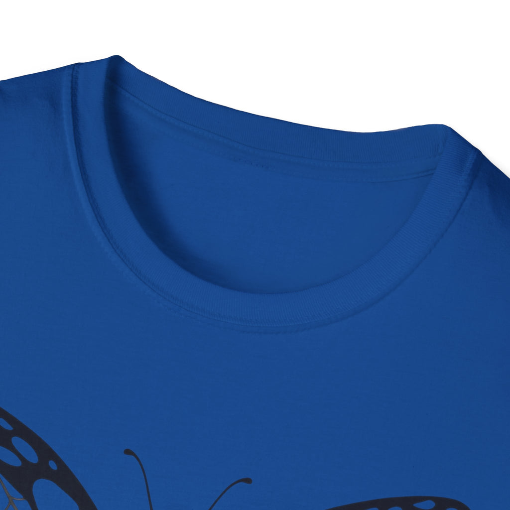 Butterfly Fitness Logo T-Shirt — "3piece" Silhouette Gym Tee