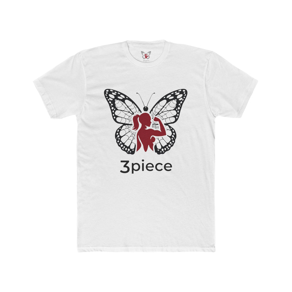 Butterfly Fitness Tee — "3piece" Motivational Gym Shirt