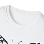 Butterfly Fitness Logo T-Shirt — "3piece" Silhouette Gym Tee