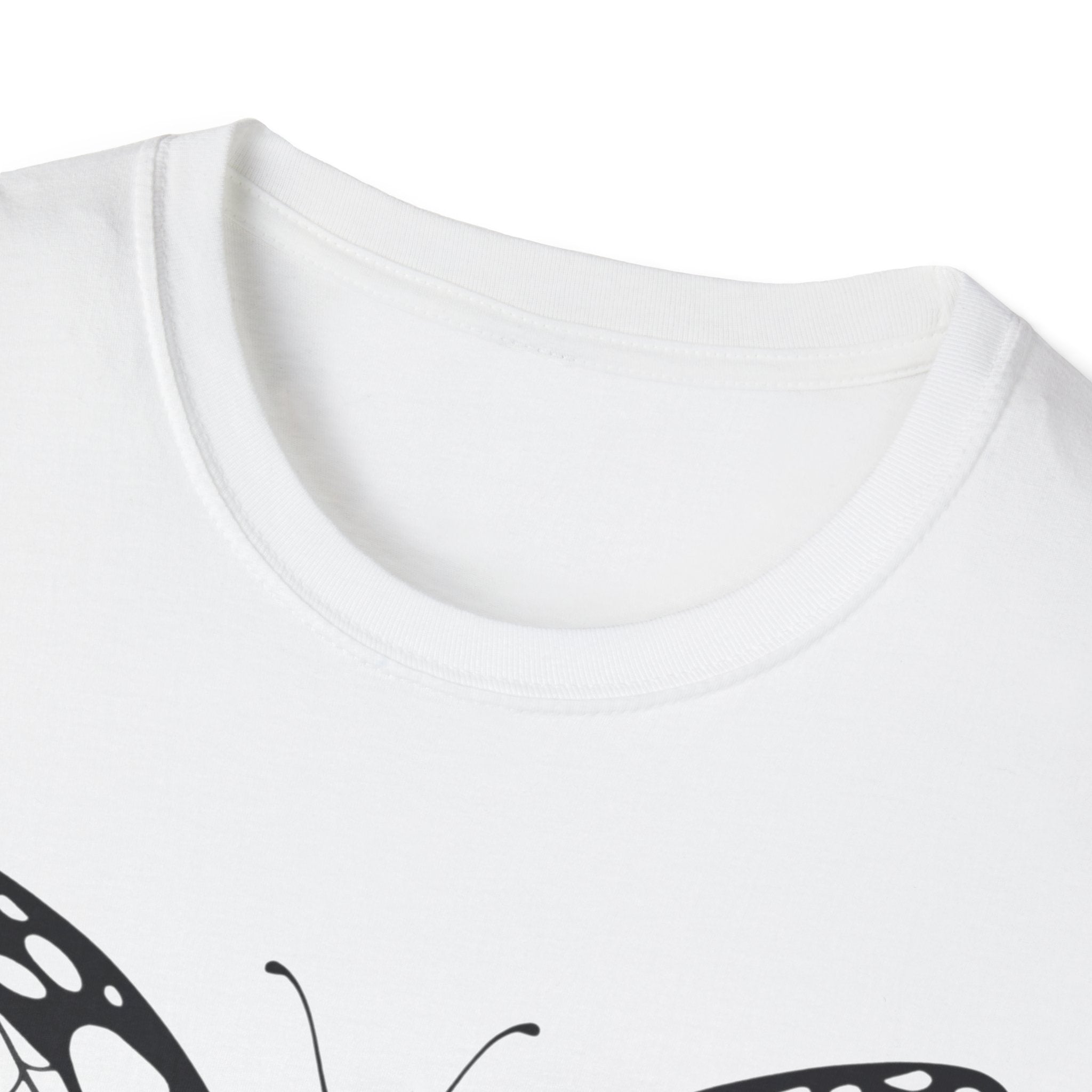Butterfly Fitness Logo T-Shirt — "3piece" Silhouette Gym Tee