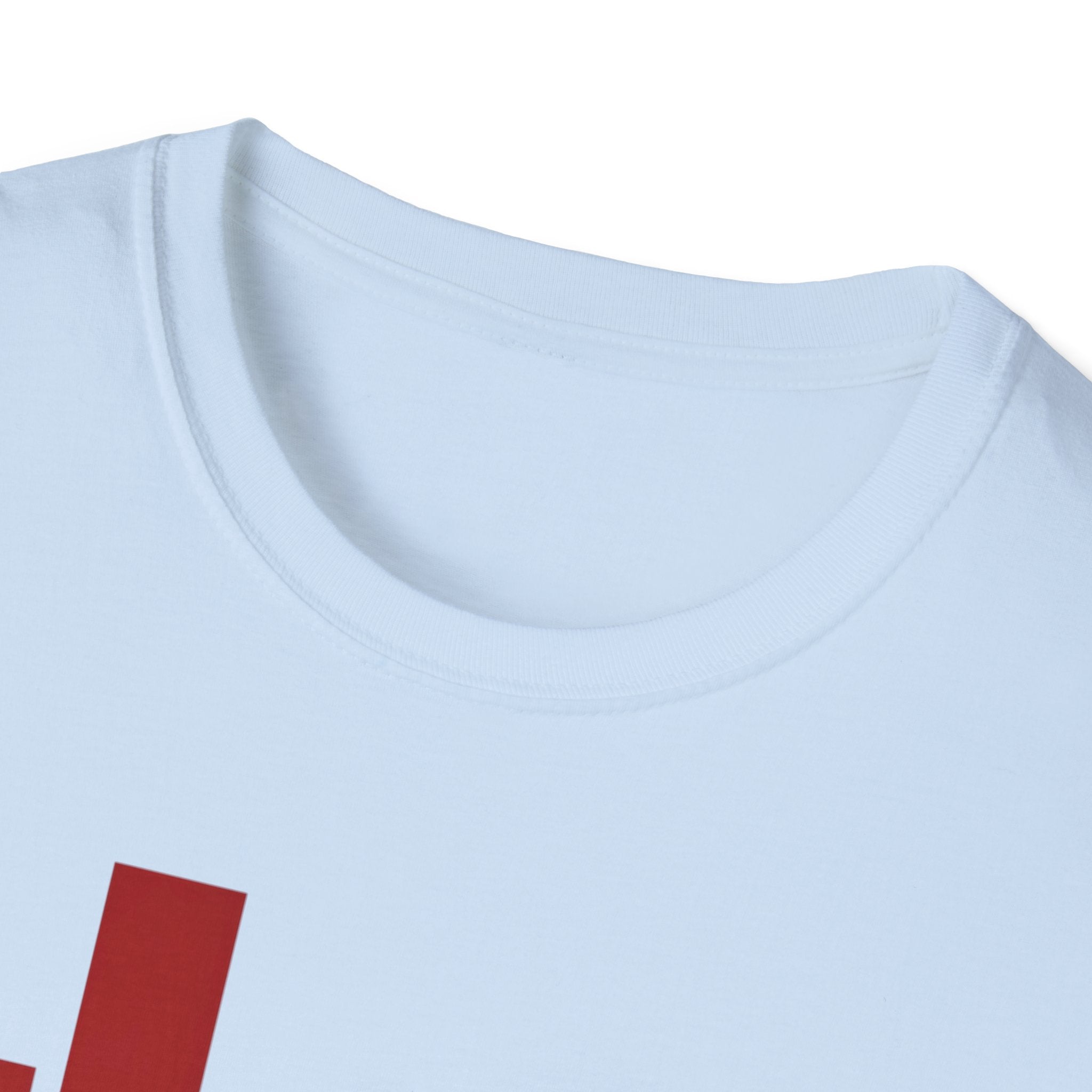 Panther Half-Face Tee — Fierce Panther Hiding Behind Gate