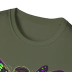 Butterfly Warrior T‑Shirt — '3piece' Gothic Fairy Graphic
