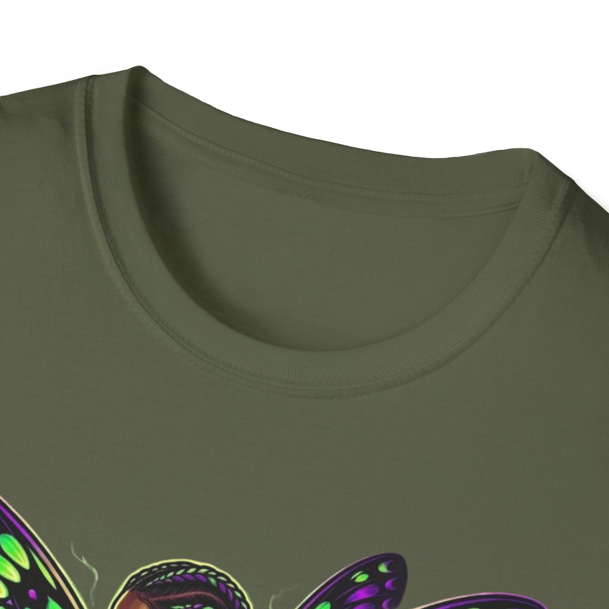 Butterfly Warrior T‑Shirt — '3piece' Gothic Fairy Graphic