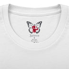 Butterfly Bicep Tee — 3PIECE Graphic Crew Shirt