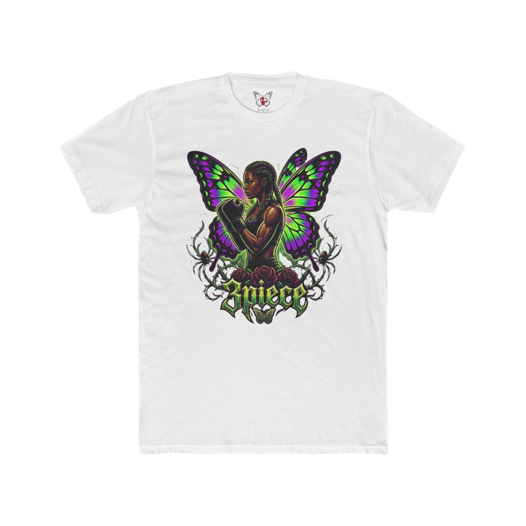 3Piece — Purple Green Butterfly Tee