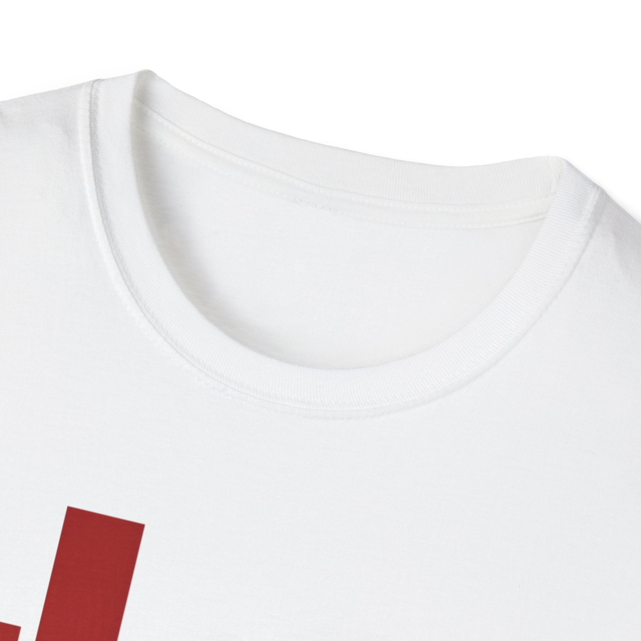 Panther Half-Face Tee — Fierce Panther Hiding Behind Gate