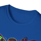 Butterfly Warrior T‑Shirt — '3piece' Gothic Fairy Graphic