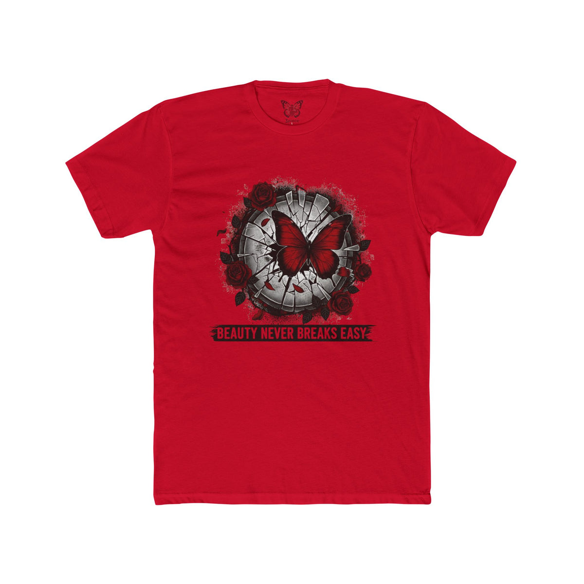 Beauty Never Breaks Easy Butterfly T-Shirt