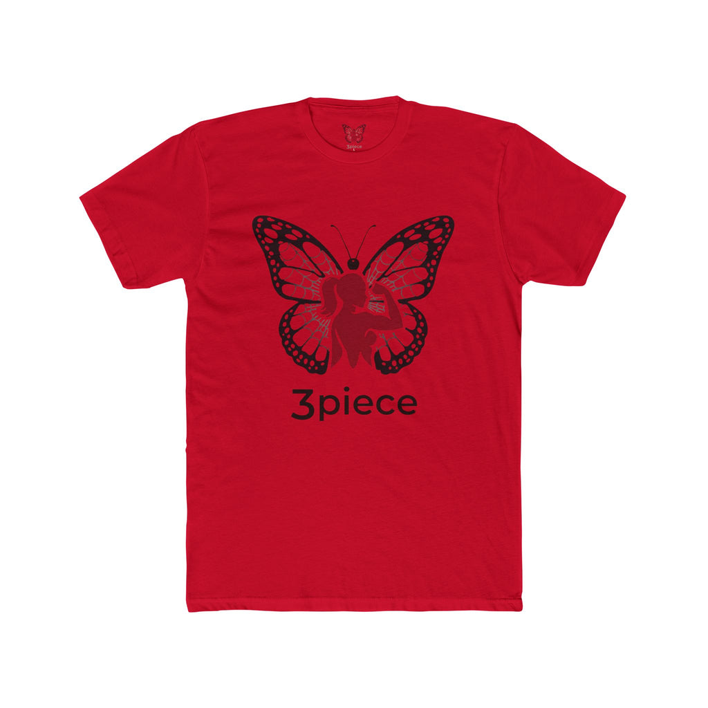 Butterfly Fitness Tee — "3piece" Motivational Gym Shirt