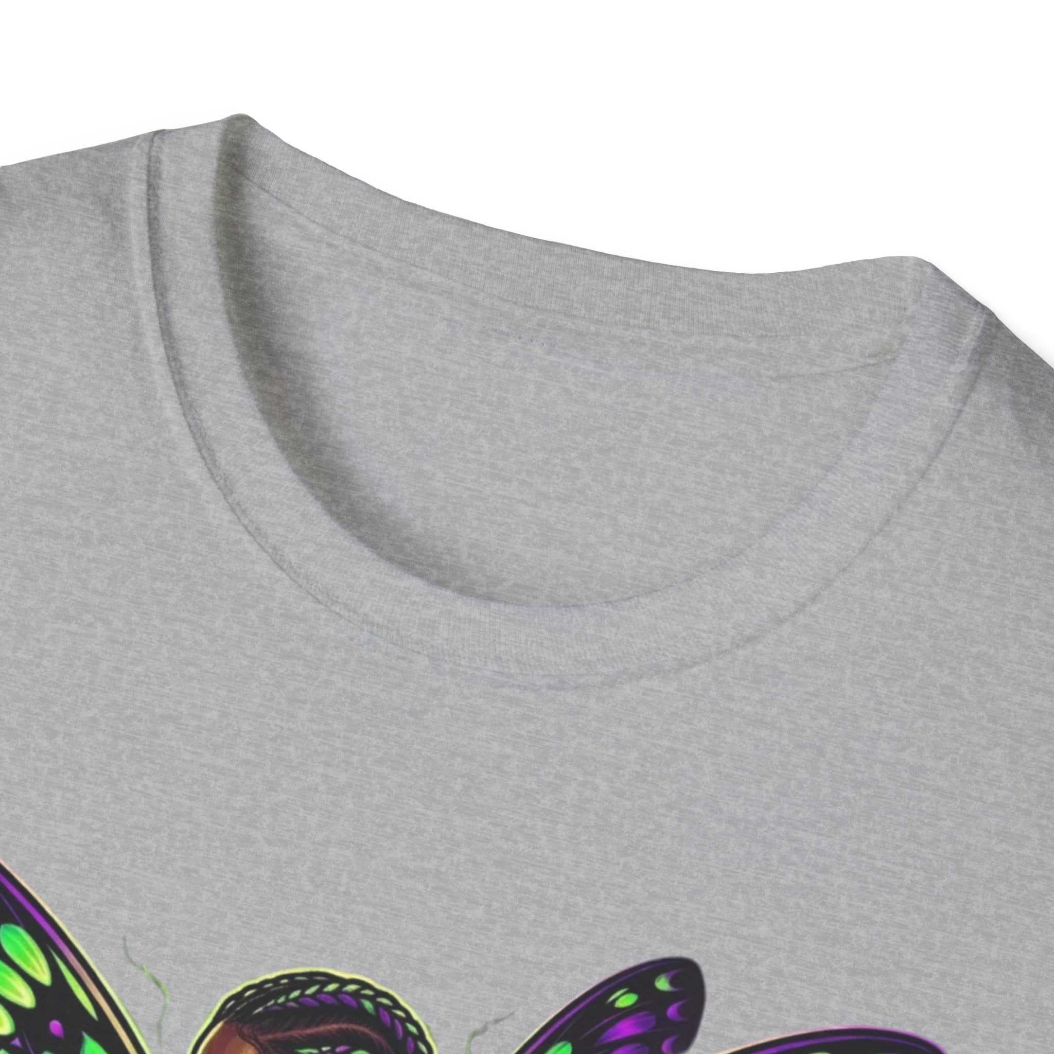 Butterfly Warrior T‑Shirt — '3piece' Gothic Fairy Graphic