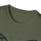 Butterfly Fitness Logo T-Shirt — "3piece" Silhouette Gym Tee