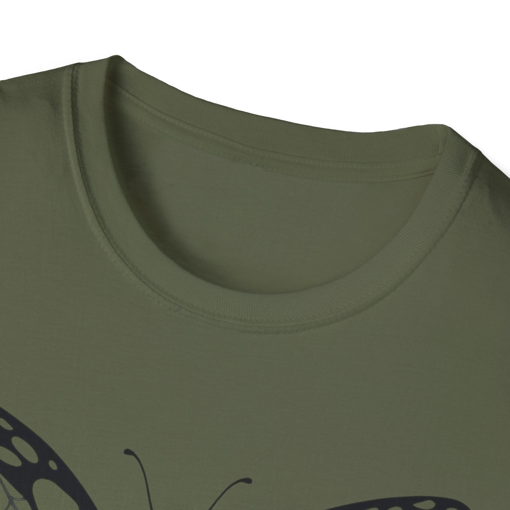 Butterfly Fitness Logo T-Shirt — "3piece" Silhouette Gym Tee