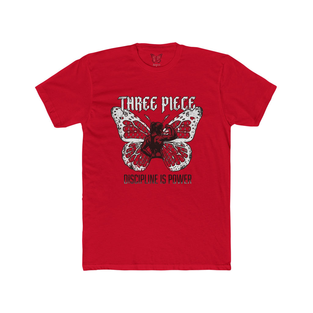 Three Piece "Discipline Is Power" Tee