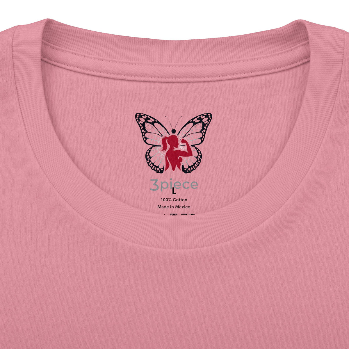 3Piece — Purple Green Butterfly Tee
