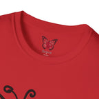 Boxing Butterfly T‑Shirt — Retro Mascot Graphic Tee for Fans of Sporty, Playful Style