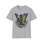 Butterfly Warrior T‑Shirt — '3piece' Gothic Fairy Graphic